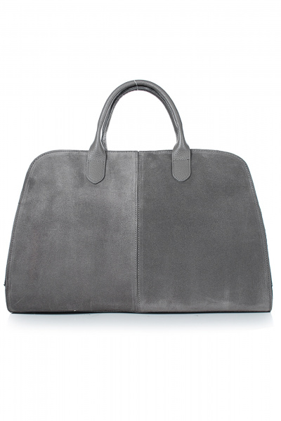 Сумка кожаная на каждый день с множеством карманов Galanteya 19924.24с996к45 серый - фото 3