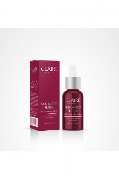 Крем для лица с лифтингом, антивозрастной, гель,  круглогодичный Claire Cosmetics SKIN MATRIX PEPTIDE Интенсивная лифтинг-сыворотка - фото 1