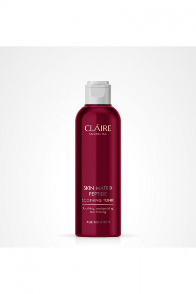 Тоник для лица Peptide комплекс для упругости Claire Cosmetics SKIN MATRIX PEPTIDE Успокаивающий тоник - фото 1