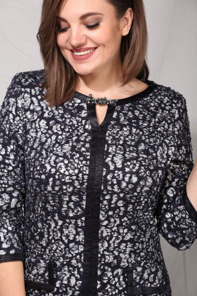 Туника La Prima 0689 синий - фото 3