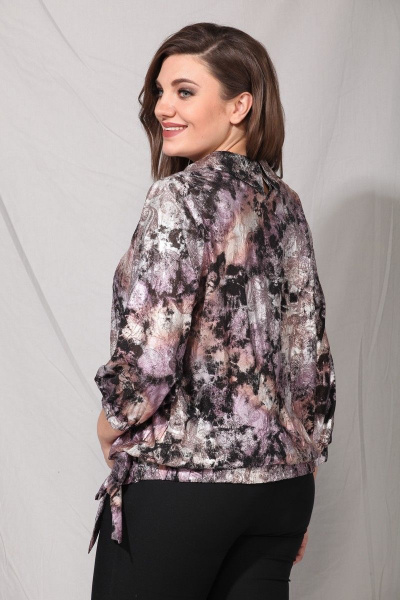 Блуза La Prima 0656 сирень - фото 3
