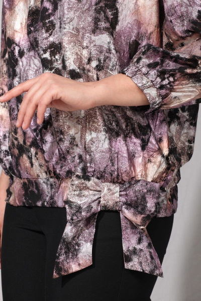 Блуза La Prima 0656 сирень - фото 2