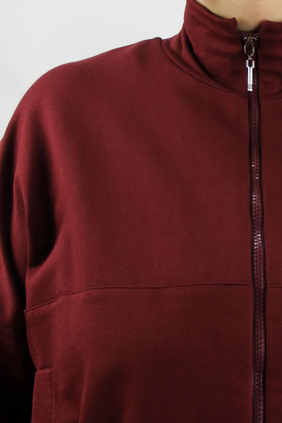 Брюки и джемпер из трикотажа на каждый день Полесье С6438-23 4С0785-Д43 164 св.бордовый - фото 3