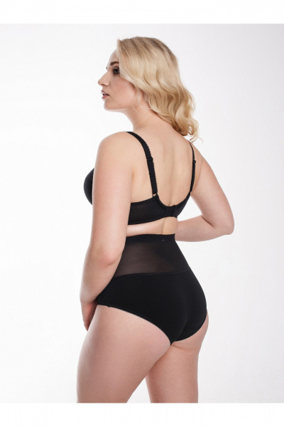 Черный сетчатый бюстгальтер с поддержкой больших размеров Frank&Co 11240 черный - фото 9