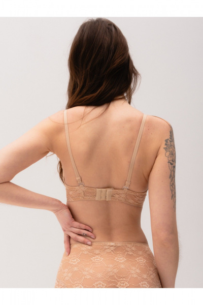 Кружевной трансформер с перестёгивающимися бретелями Frank&Co 13745 амаретто - фото 10