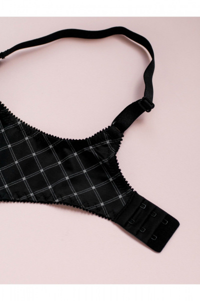 Модель из кружевной микрофибры без подкладки Frank&Co 13261 черный - фото 8