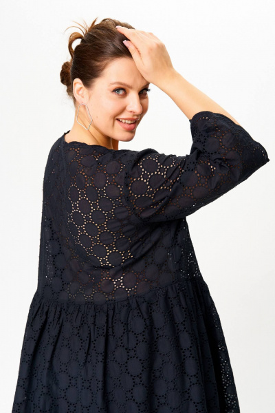 Летнее бохо-платье из хлопка с карманами и подкладкой SOVA 11270 - фото 7