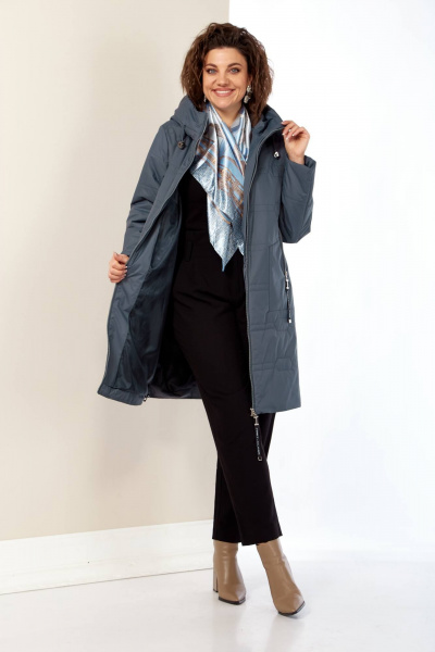 Куртка Shetti 2180 светлый_графит - фото 7