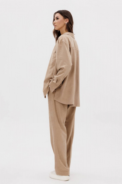 Демисезонный костюм брюк и рубашки в классическом стиле Fantazia Mod 5076 - фото 4