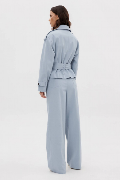 Демисезонный джинсовый комплект: жакет и классические брюки Fantazia Mod 5019 - фото 7