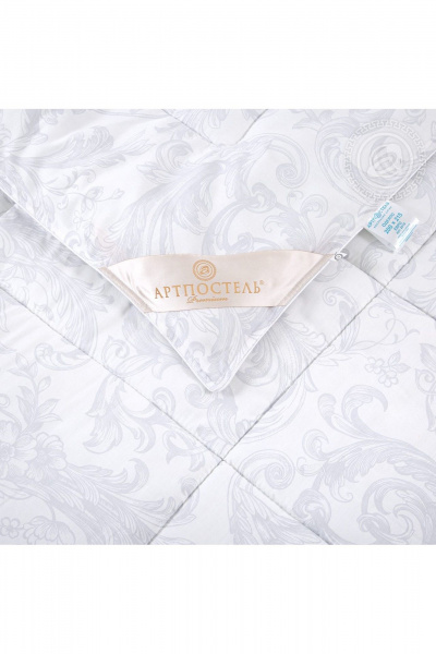 Круглогодичное одеяло из сатина и хлопка с пуховым наполнением АРТПОСТЕЛЬ 2018 - фото 5