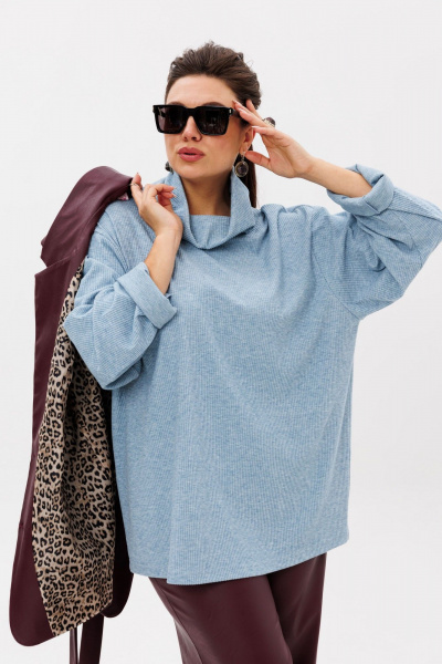 Элегантный костюм тройка из вискозы и текстиля Anelli 1502.1 портвейн_роял - фото 9