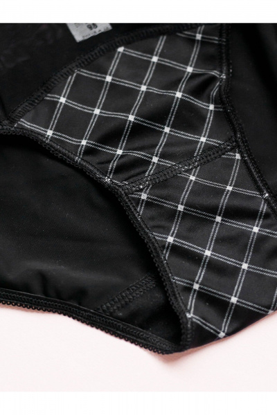 Трусы слипы из комбинированных полотен с сеткой Frank&Co 23231 черный - фото 7