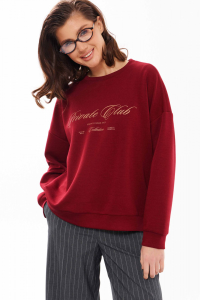 Традиционные серые прямые брюки из смесовой ткани Панда 12763 серый - фото 7