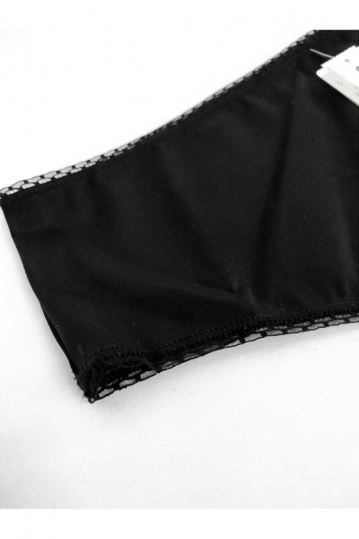 Высокие стринги из гладкой микрофибры Frank&Co 23256 черный - фото 3