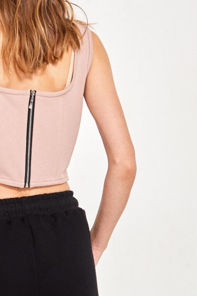 Брюки спортивного стиля из трикотажа с карманами и манжетами Rivoli 3103 - фото 5