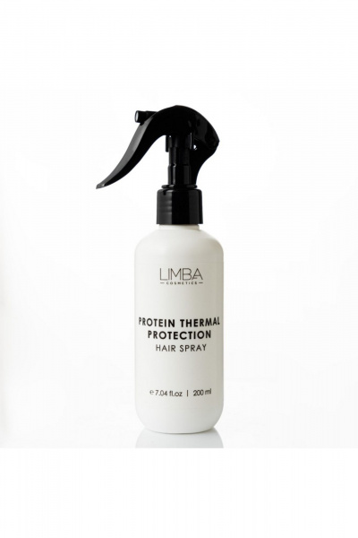 Протеиновый термозащитный спрей для волос 200 мл Limba Cosmetics Protein Thermal Protection Spray - фото 6