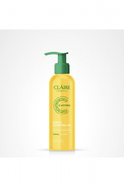 Гель для умывания с витамином C и аллантоином Claire Cosmetics C-VIT PRO Мягкий очищающий гель для умывания - фото 1