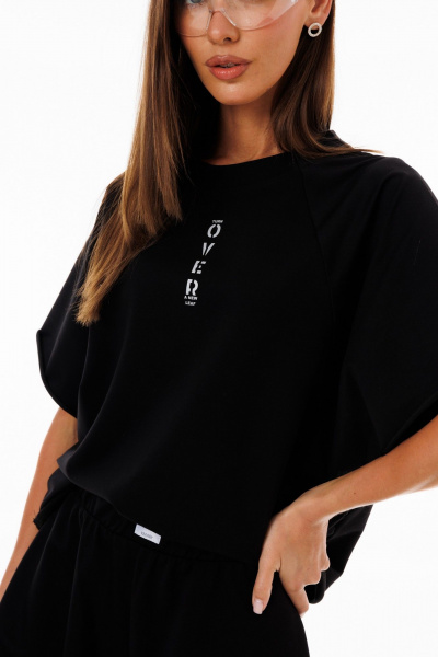 Футболка свободного кроя из трикотажа хлопка Kivviwear 4267.06 - фото 9