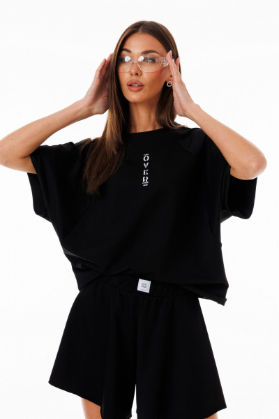 Футболка свободного кроя из трикотажа хлопка Kivviwear 4267.06 - фото 7