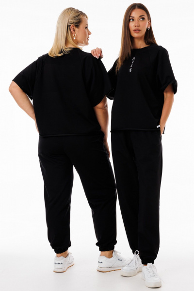 Футболка свободного кроя из трикотажа хлопка Kivviwear 4267.06 - фото 2