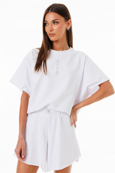 Футболка свободного кроя из трикотажа хлопка Kivviwear 4267.01 - фото 6