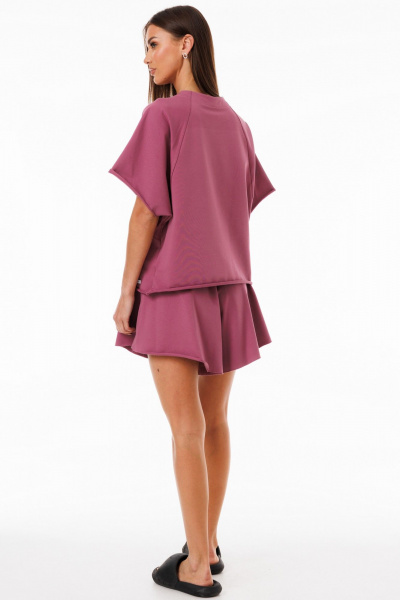 Спортивный костюм из трикотажа с шортами и джемпером Kivviwear 42674268.02 - фото 10