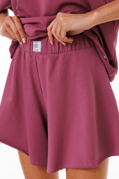 Спортивный костюм из трикотажа с шортами и джемпером Kivviwear 42674268.02 - фото 8