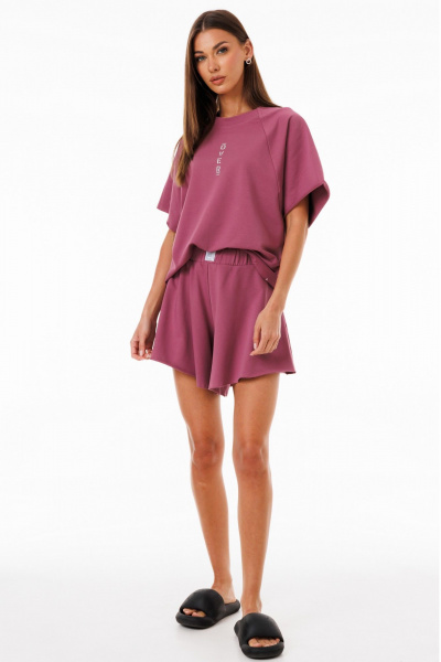 Спортивный костюм из трикотажа с шортами и джемпером Kivviwear 42674268.02 - фото 3