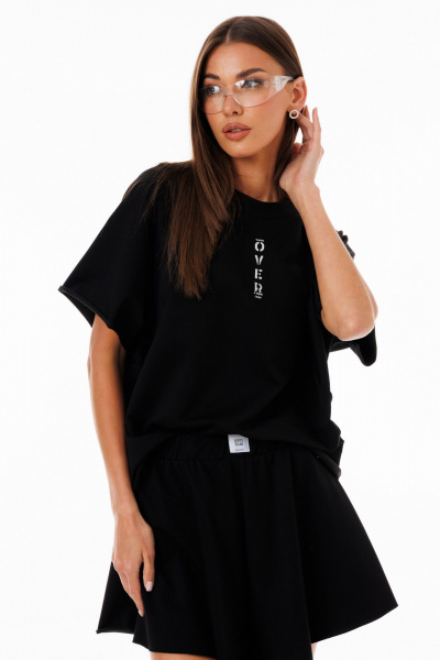 Стильный спорткомплект из трикотажа с шортами и джемпером Kivviwear 42674268.06 - фото 6