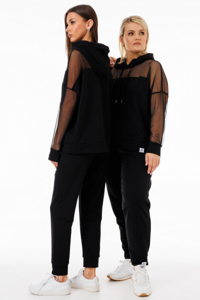 Костюм с худи и брюками с сетчатыми деталями Kivviwear 42894040.05 - фото 10