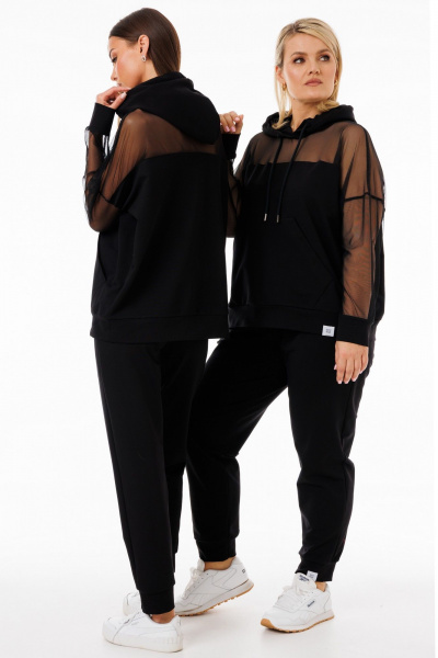 Костюм с худи и брюками с сетчатыми деталями Kivviwear 42894040.05 - фото 1