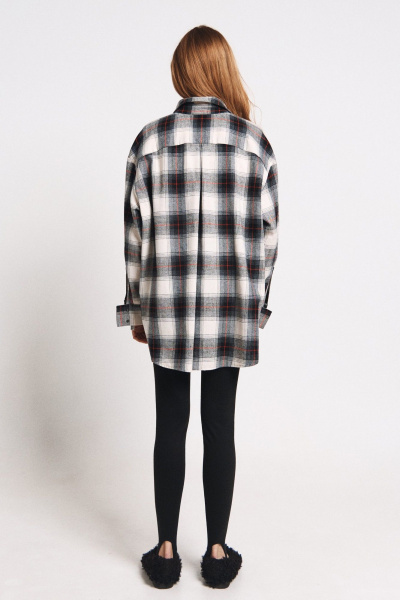 Леггинсы с минусовой прибавкой и штрипками по низу MilMil 1179 черный - фото 7