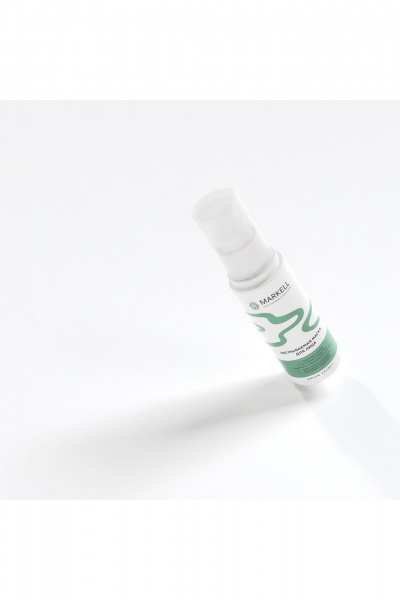 Ночная маска с коллагеном, эластином и улиткой 50 мл MARKELL Natural GREEN SECRET Несмываемая маска для лица - фото 5
