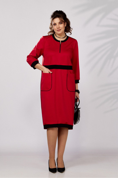 Демисезонное спортивное платье из трикотажа с карманами Lady Secret 3766 - фото 1