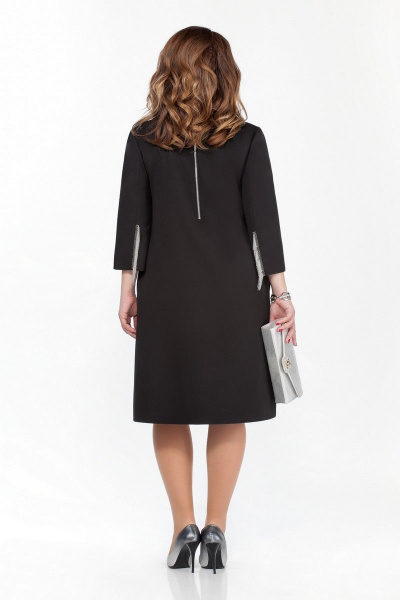 Платье TEZA 1836 черный - фото 2