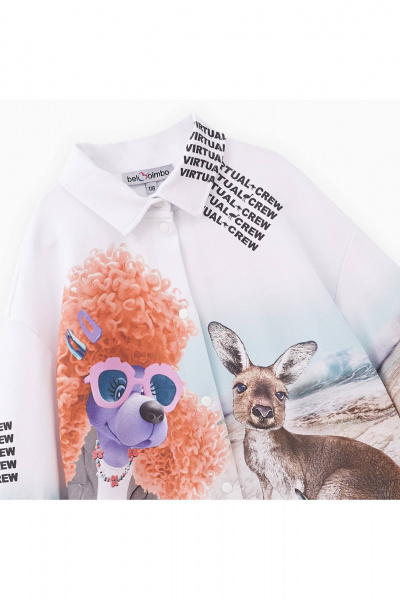 Джемпер Bell Bimbo 250067 набивной - фото 3