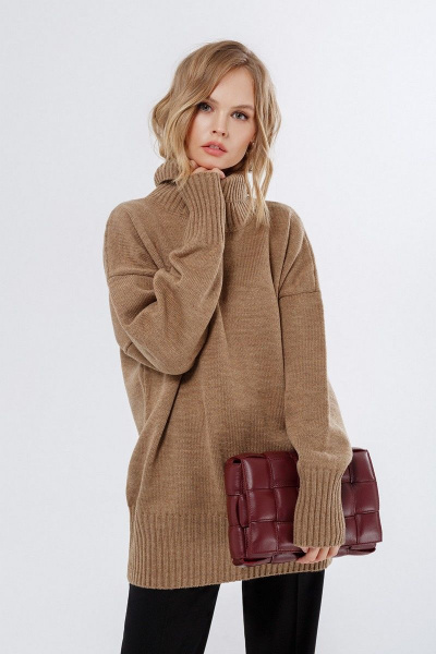 Свитер PiRS 1985 бежевый - фото 1