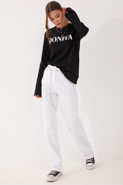 Джемпер Lyushe 4058 черный - фото 9