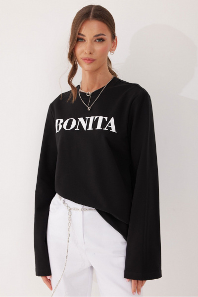 Джемпер Lyushe 4058 черный - фото 7