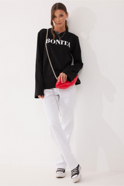 Джемпер Lyushe 4058 черный - фото 5