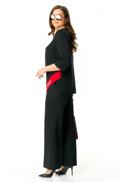 Комплект из брюк и блузона с контрастными деталями Taita plus 2503 - фото 6