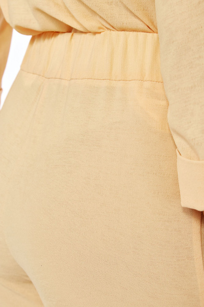 Женские брюки палаццо из текстиля с высокой посадкой Abbi 2025 - фото 6