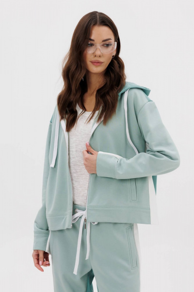 Демисезонный спортивный комплект: толстовка и брюки-джоггеры Fantazia Mod 5078 - фото 3