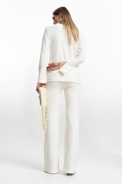 Демисезонный трикотажный жакет прилегающего силуэта SILVERSPICE S-7508 - фото 7