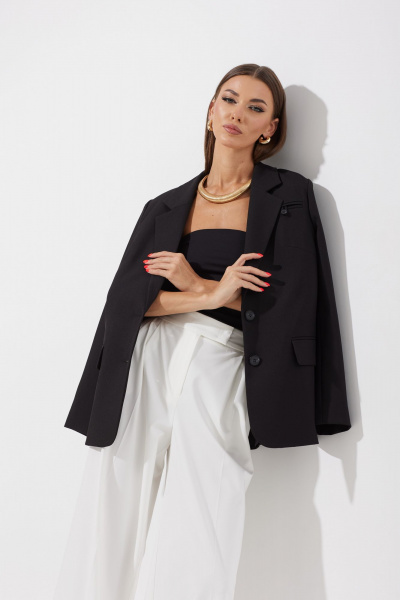 Комплект брюк, жакет и топ для повседневного стиля N.O.W. 1543 - фото 7