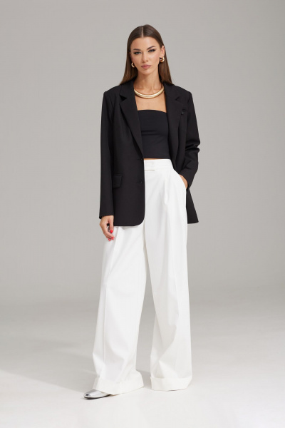 Комплект брюк, жакет и топ для повседневного стиля N.O.W. 1543 - фото 5