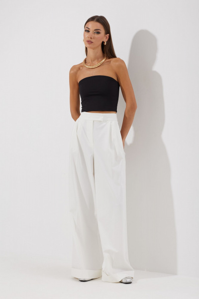 Комплект брюк, жакет и топ для повседневного стиля N.O.W. 1543 - фото 4