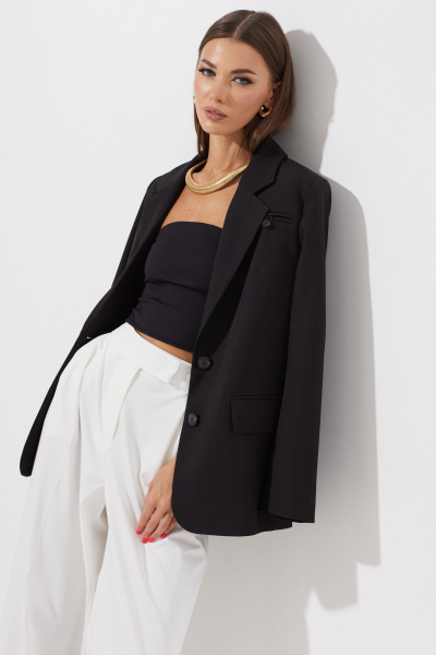 Комплект брюк, жакет и топ для повседневного стиля N.O.W. 1543 - фото 2