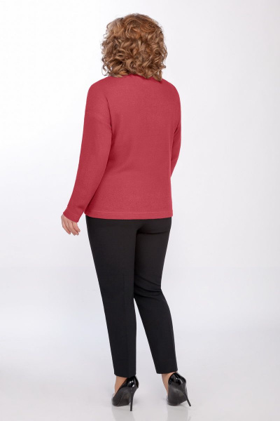 Джемпер Медея и К 2018 брусника - фото 2